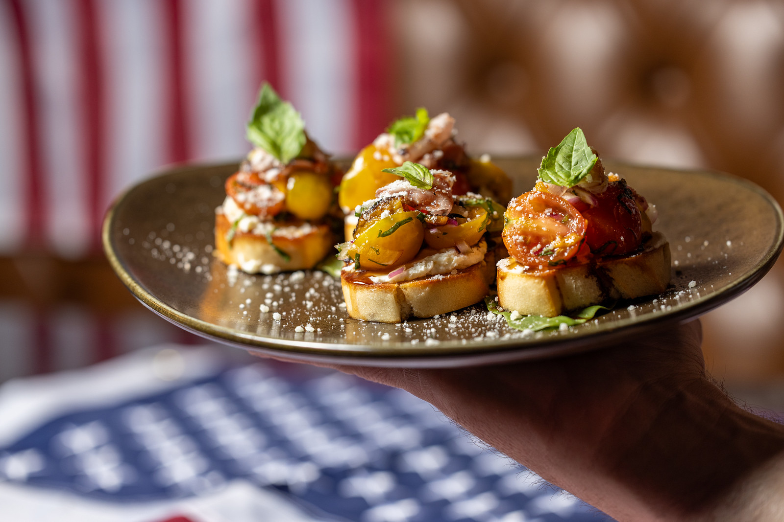 Golden Hour Bruschetta