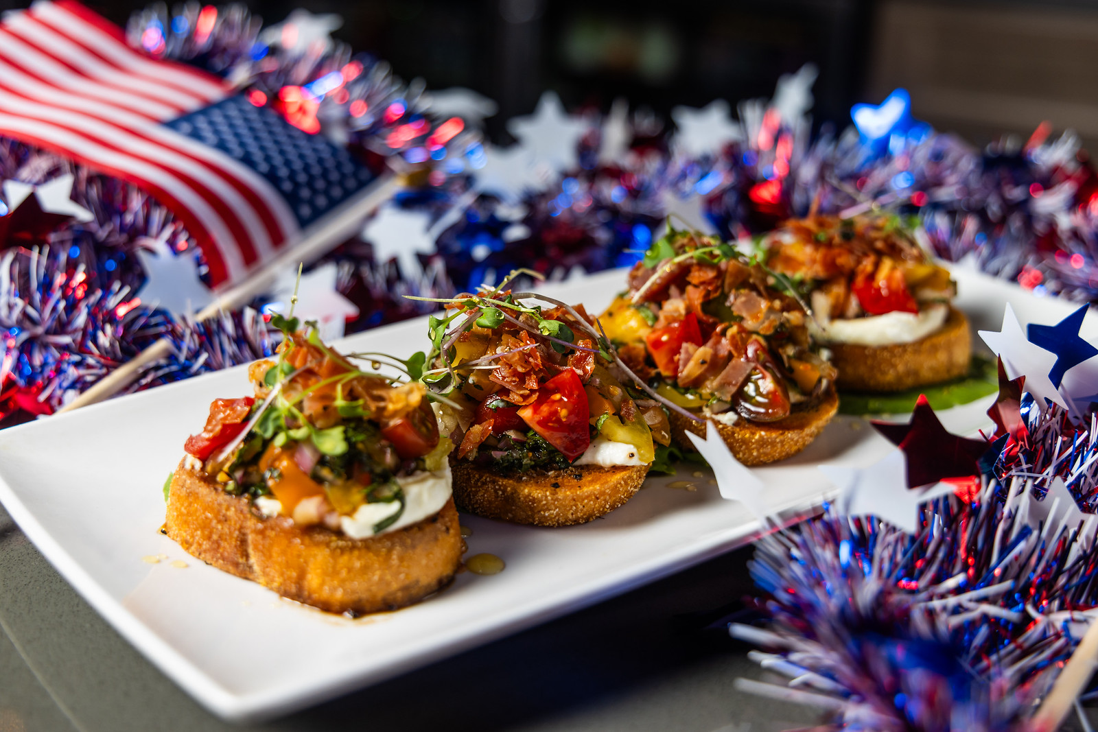 Golden Hour Bruschetta