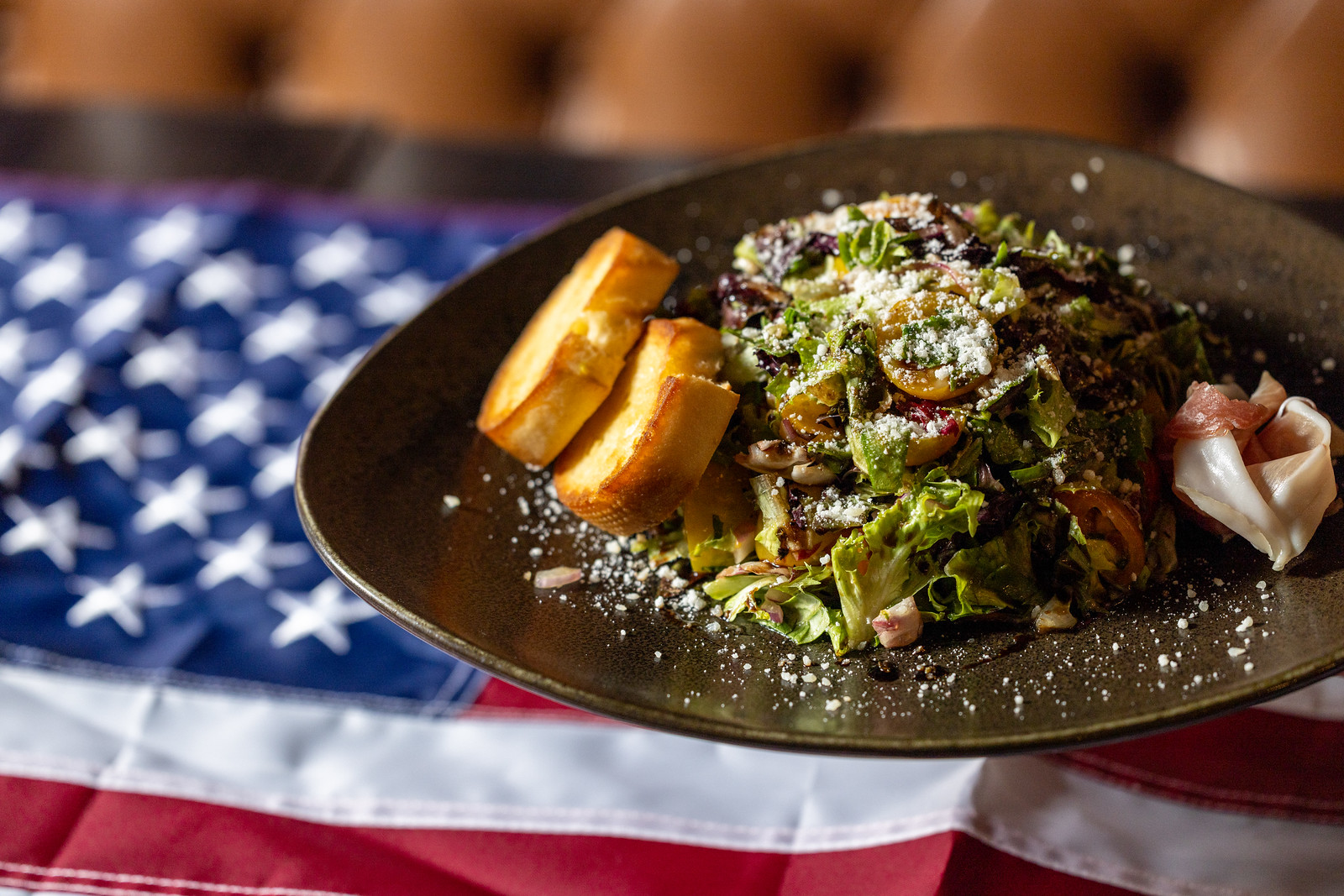 Peach & Wine Chopped Salad